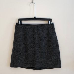 Wool Mini Skirt